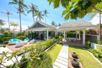 Zahrada ubytování Beachfront Villa Baan Paradise