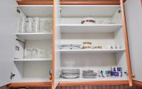 Kuchyň nebo kuchyňský kout v ubytování Appartements Alpin