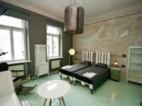 Łóżko lub łóżka w pokoju w obiekcie Loft Sen Pszczoły