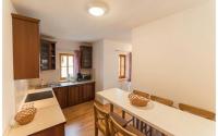 Kuchyň nebo kuchyňský kout v ubytování Apartmány Nová Pec