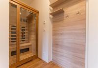 Koupelna v ubytování Apartmány Nová Pec