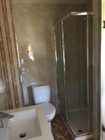 Koupelna v ubytování Hostal Santa Baia