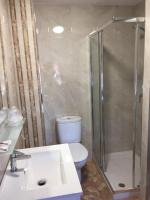 Koupelna v ubytování Hostal Santa Baia