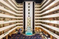 an aerial view of therium of a building at Capitol Plaza Hotel Jefferson City in Jefferson City