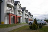Budynek, w którym mieści się apartament