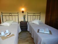 Postel nebo postele na pokoji v ubytování Apartaments El Tossalet