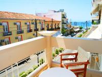 A balcony or terrace at Iris Spa