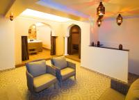 A seating area at Iris Spa