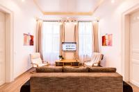 Televízia a/alebo spoločenská miestnosť v ubytovaní BpR D8 Premier Apartment