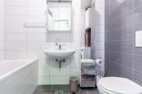 Kúpeľňa v ubytovaní Flexible SelfCheckIns 9 - Zagreb - Garage - Electric vehicle ccharger - Loggia - New - Apartments Repinc 9