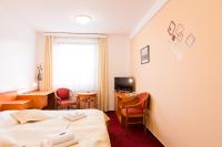 TV a/nebo společenská místnost v ubytování Hotel U Beránka Náchod