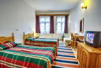 TV a/nebo společenská místnost v ubytování Hotel Kalina
