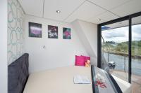 Balkón alebo terasa v ubytovaní Houseboat
