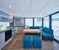 Kuchyňa alebo kuchynka v ubytovaní Houseboat