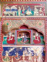 De plattegrond van Hotel Mandawa Haveli