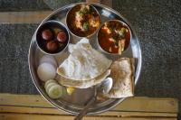 Jídlo v penzionu nebo okolí