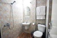 Koupelna v ubytování Hotel Kalina
