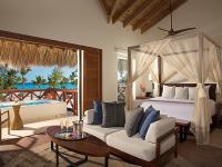 Postel nebo postele na pokoji v ubytování Secrets Cap Cana Resort & Spa - Adults Only - All Inclusive