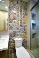 A bathroom at Villa Despina in Kisamos