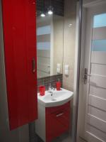 Kúpeľňa v ubytovaní Apartament RED FLOWERS