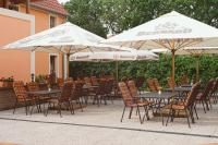 Αίθριο ή υπαίθριος χώρος στο Hotel Pavlov