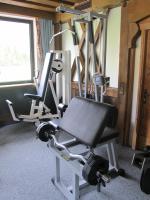 Posilňovňa alebo fitness centrum v ubytovaní Schönauer Hof