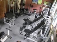Posilňovňa alebo fitness centrum v ubytovaní Schönauer Hof