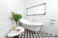 Kúpeľňa v ubytovaní apartamenty kamienica