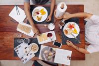 ホステルの敷地内または近くでの食事または食べ物