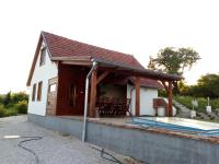 The swimming pool at or close to Pécsely apartman