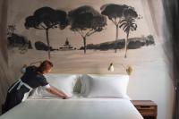Posteľ alebo postele v izbe v ubytovaní Hotel De' Ricci - Small Luxury Hotels of the World