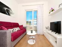 Televízia a/alebo spoločenská miestnosť v ubytovaní Luxury apartment Marionik