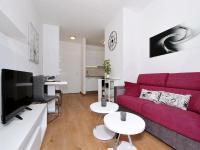 Televízia a/alebo spoločenská miestnosť v ubytovaní Luxury apartment Marionik