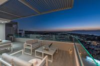 Balkón nebo terasa v ubytování Aenaon Seaview Villa