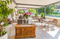 Taman di luar Hotel-Restaurant Gollner