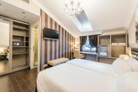 Posteľ alebo postele v izbe v ubytovaní Hotel Il Corazziere