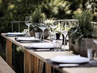 Κήπος έξω από το Mauritzhof Hotel Münster