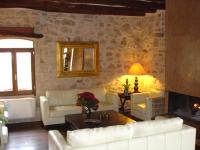 Posezení v ubytování Molí Blanc Hotel