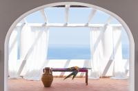A balcony or terrace at Principe Di Salina Boutique Hotel