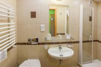Kúpeľňa v ubytovaní Hotel Jaskółka