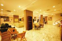 A seating area at Hotel Excelsior