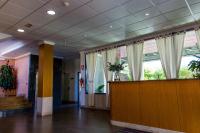 The lobby or reception area at Hostal Casa Manolo