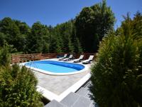 Bazén v ubytovaní Holiday home in Kvarner with outdoor jacuzzi alebo v jeho blízkosti