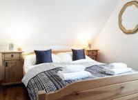 Postel nebo postele na pokoji v ubytování U Kalíšku