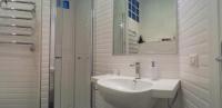 A bathroom at EMI's Guest House