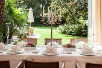 Vonkajšia záhrada v ubytovaní Hotel Mignon Meran Park & Spa