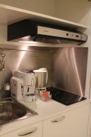 A kitchen or kitchenette at Nel Sole monolocale
