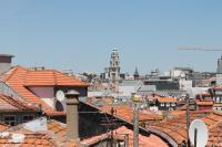 Nespecifikovaný výhled na destinaci Porto nebo výhled na město při pohledu z apartmánu