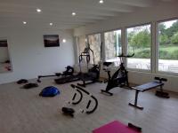 Fitness centrum a/nebo fitness zařízení v ubytování Hotel Gudamendi