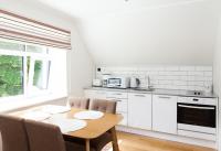 Kuchyň nebo kuchyňský kout v ubytování Toila Valgevilla Apartments